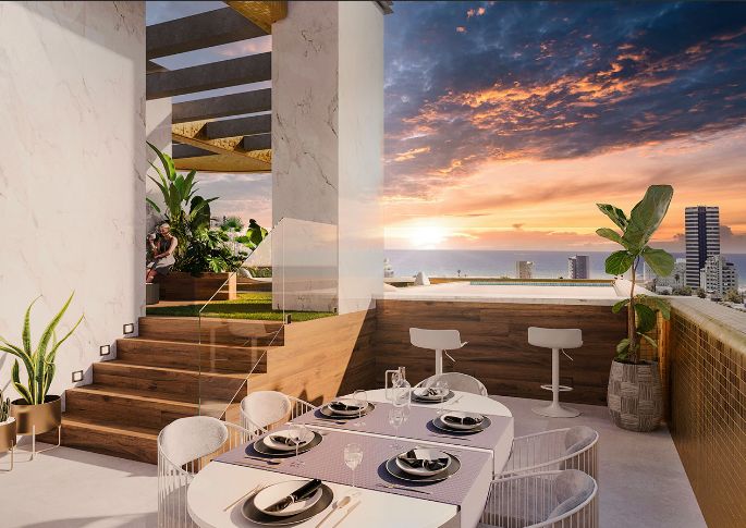Apartamentos en Calpe con vistas al mar