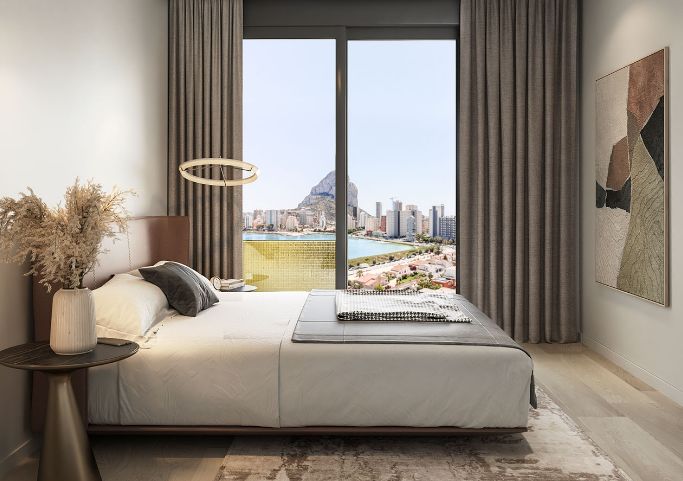Apartamentos en Calpe con vistas al mar