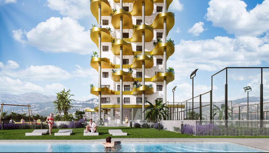 Apartamentos en Calpe con vistas al mar