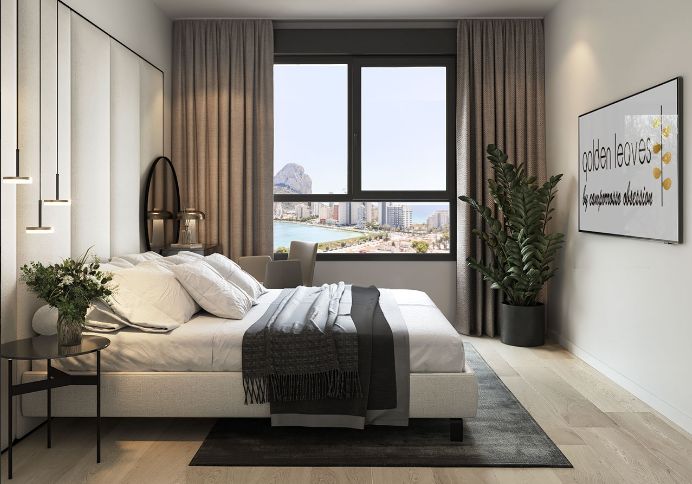 Apartamentos en Calpe con vistas al mar