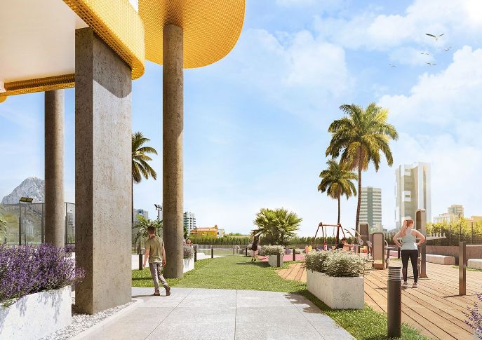 Apartamentos en Calpe con vistas al mar