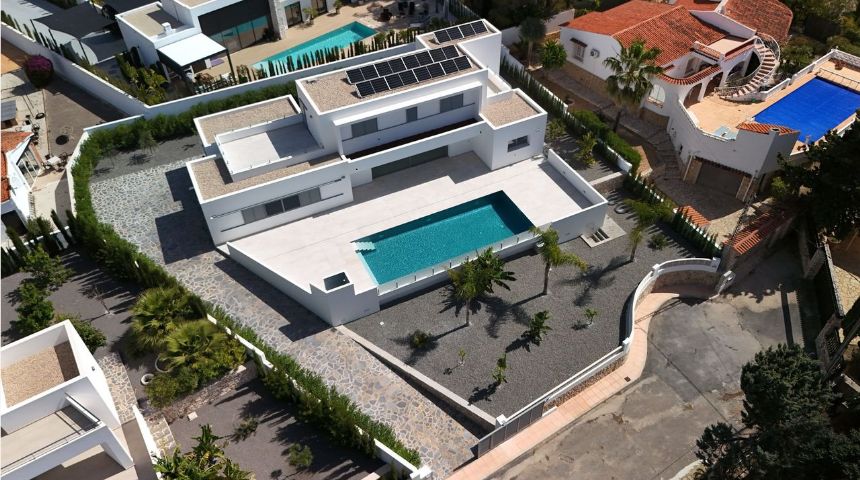 Villa in the urbanization of Buenavista in Benissa