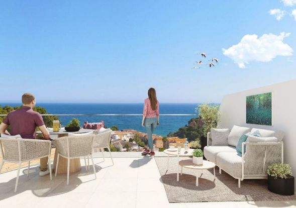 Neues Penthouse in Calpe!