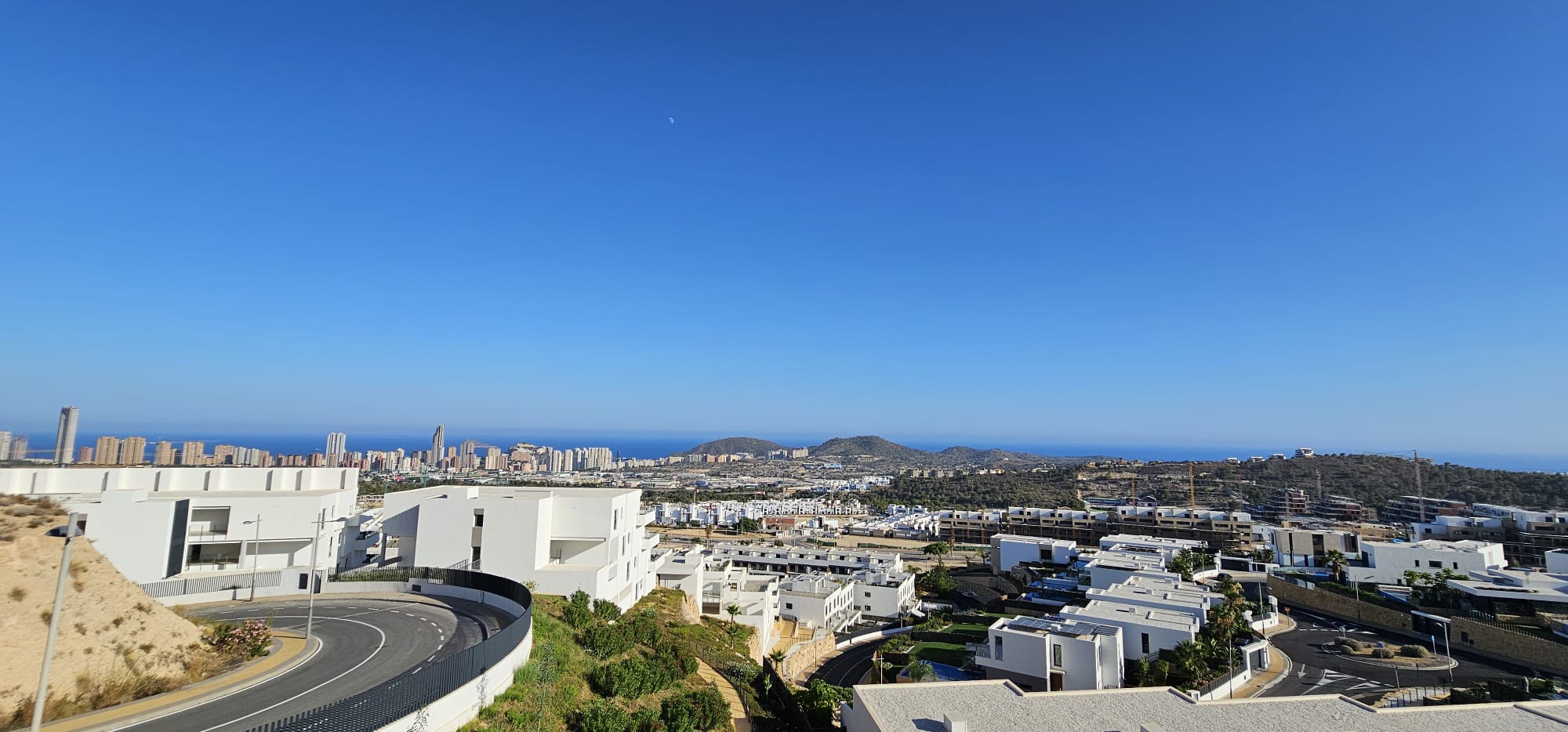 Moderno duplex con vistas al mar en el pueblo de Camporrosso, Golf Bahia, Finestrat, Benidorm, Alicante