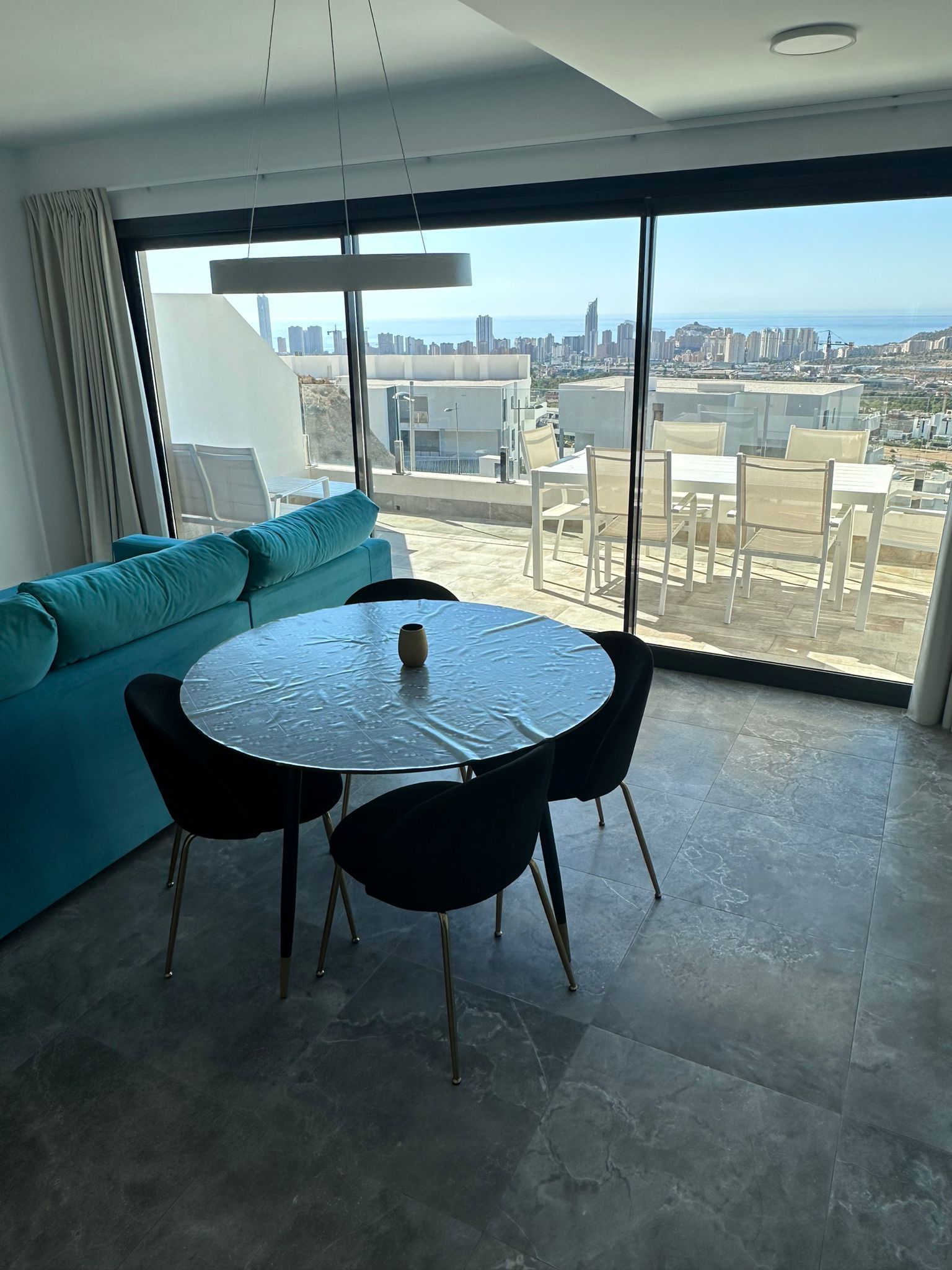 Moderno duplex con vistas al mar en el pueblo de Camporrosso, Golf Bahia, Finestrat, Benidorm, Alicante