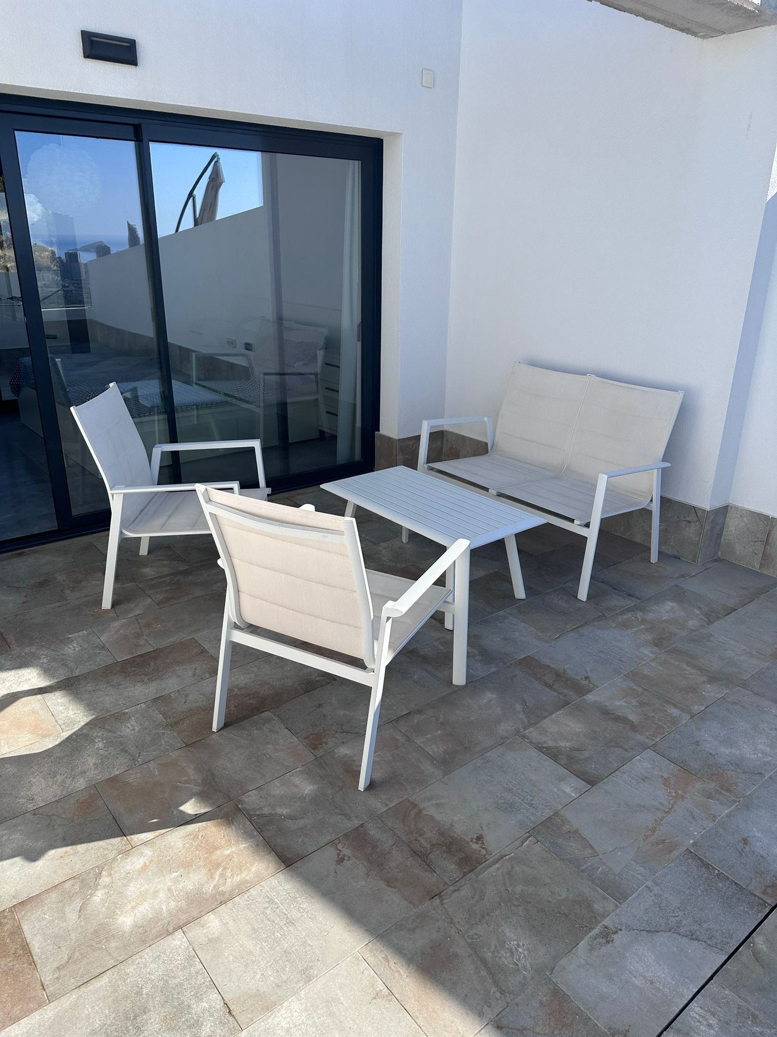 Moderno duplex con vistas al mar en el pueblo de Camporrosso, Golf Bahia, Finestrat, Benidorm, Alicante