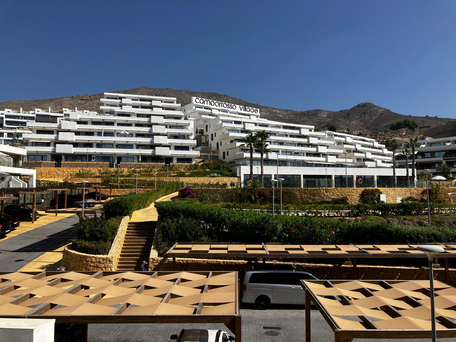 Moderno duplex con vistas al mar en el pueblo de Camporrosso, Golf Bahia, Finestrat, Benidorm, Alicante