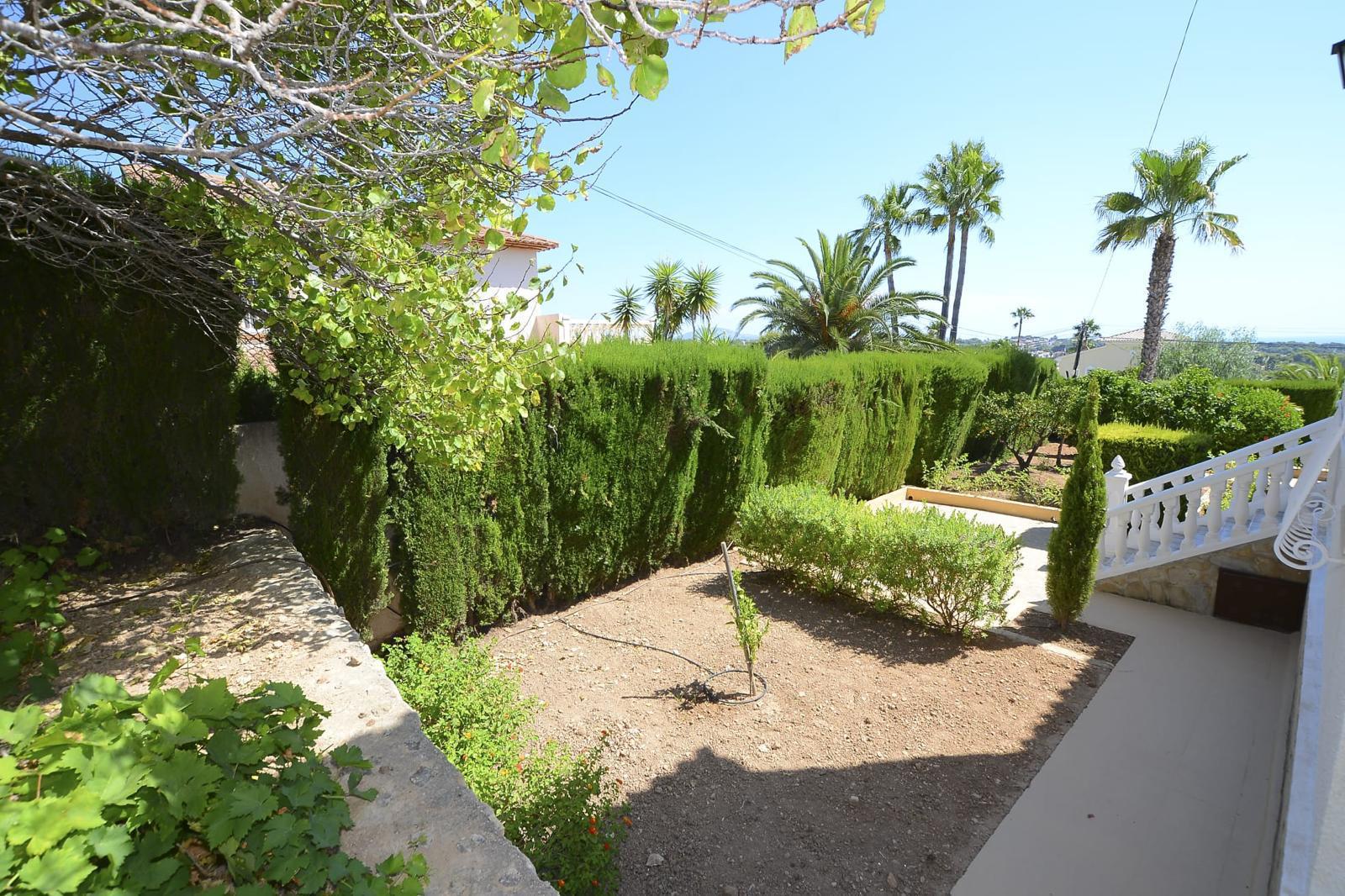 Amplia villa en Calpe con vistas al mar