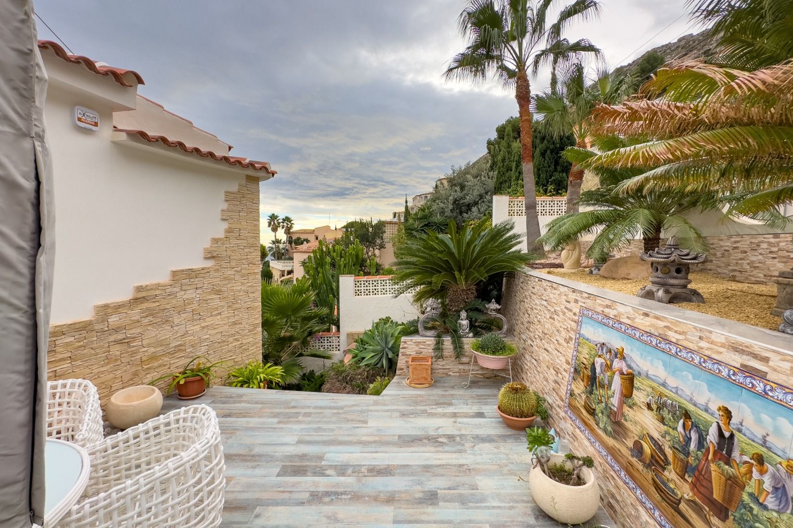 Magnífica villa con vistas panorámicas al mar Mediterráneo y al Peñón de Ifach