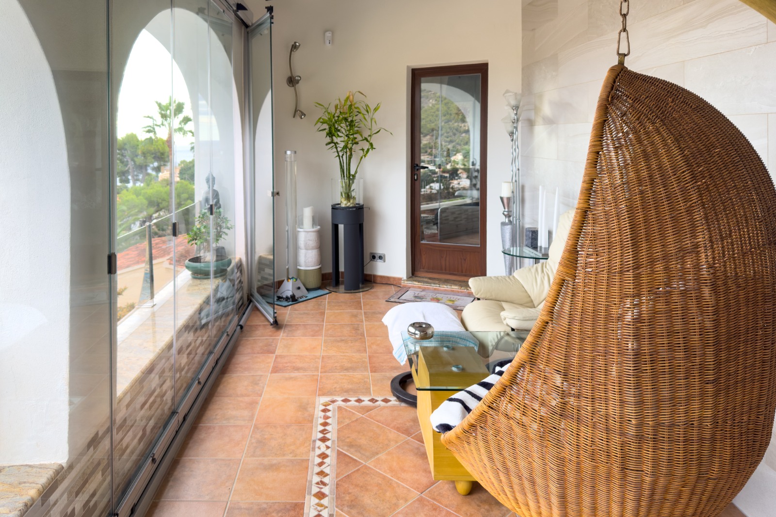 Magnífica villa con vistas panorámicas al mar Mediterráneo y al Peñón de Ifach