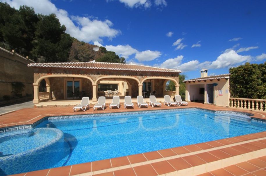 Villa mediterránea en Calpe