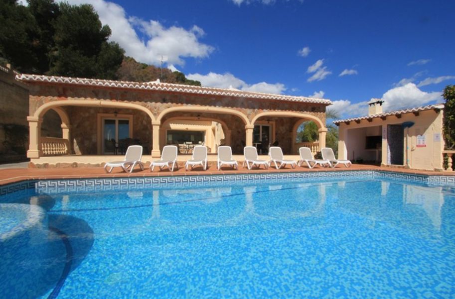 Villa mediterránea en Calpe