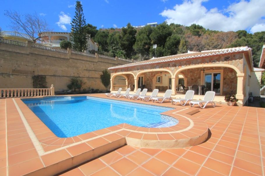 Villa mediterránea en Calpe