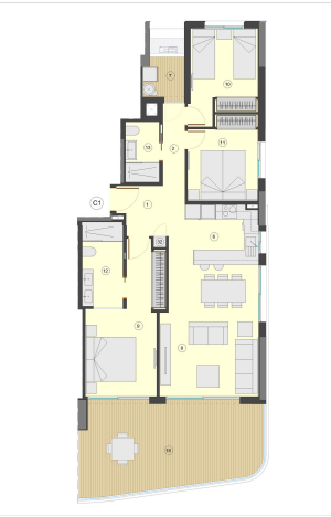 ¡Apartamentos en Calpe 1ª línea!