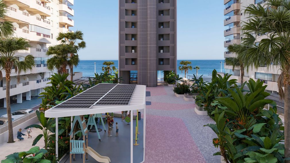 ¡Apartamentos en Calpe 1ª línea!