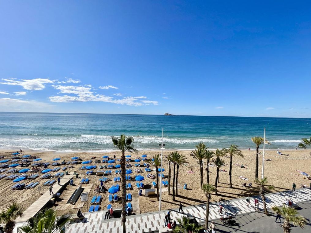 Piso en Benidorm, en primera línea de costa