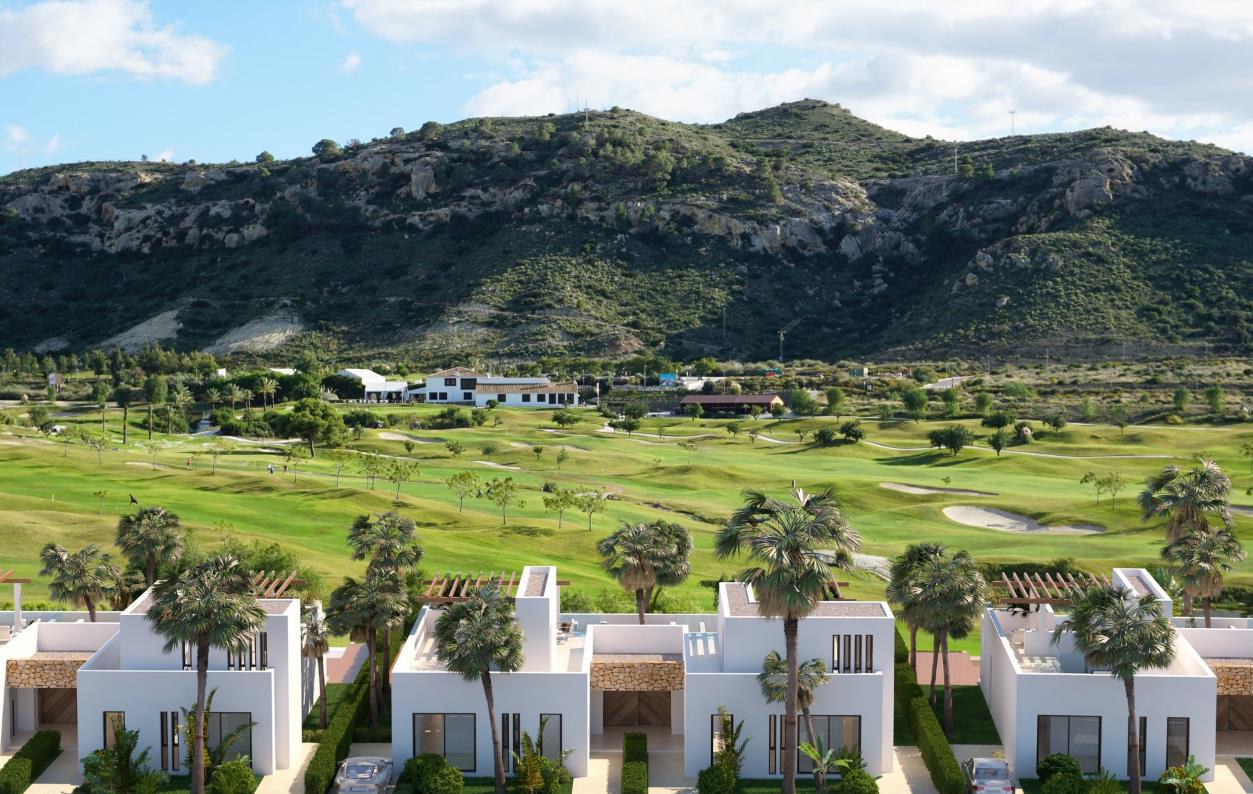 Villas extraordinaires sur un terrain de golf