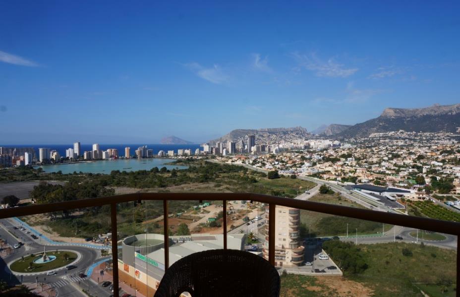 Apartment in Calpe with panoramic views