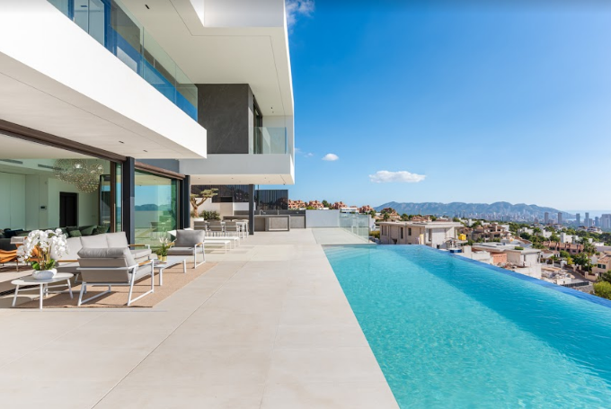 Nieuwe luxe villa's in Finestrat