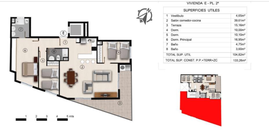 Nieuw appartement in Torrevieja.