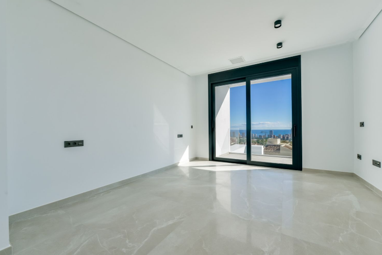 New villas in Finestrat with sea views