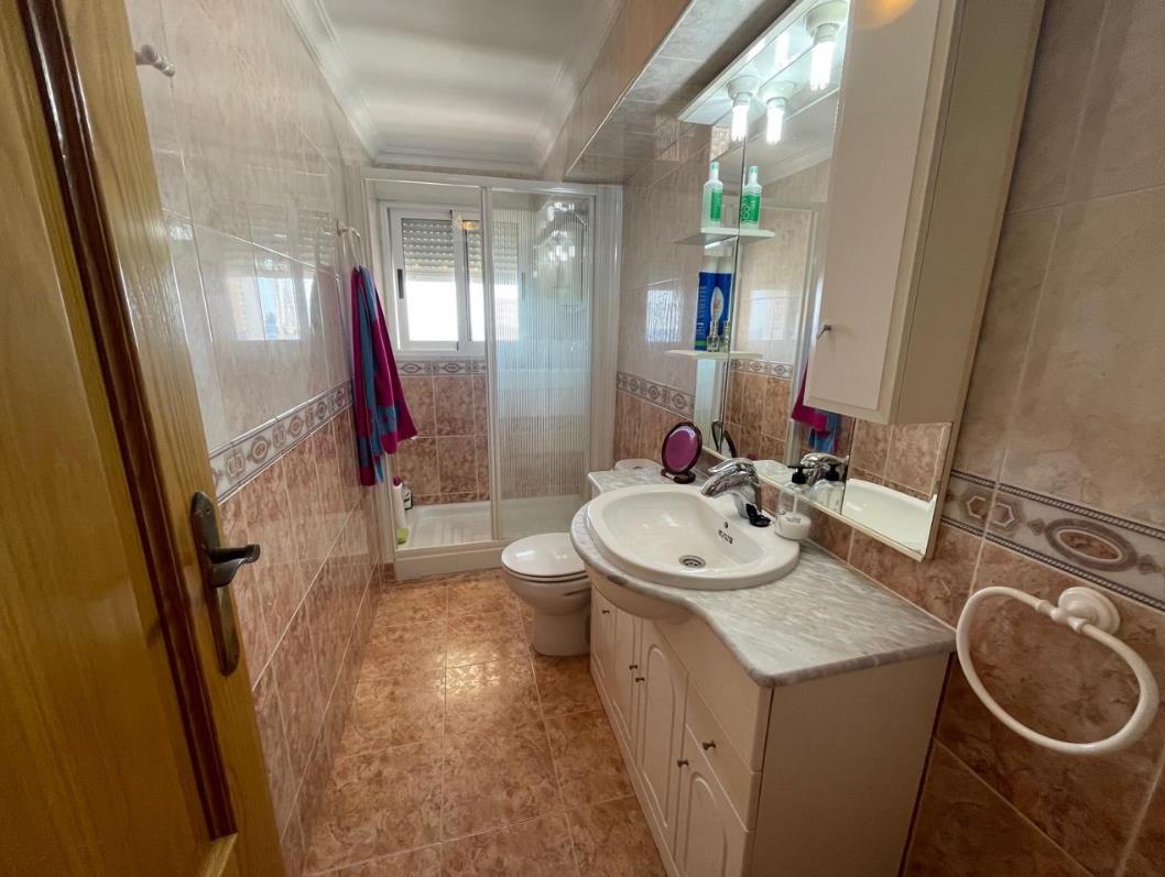Duplex apartment on the first line of the Levante beach, Benidorm.