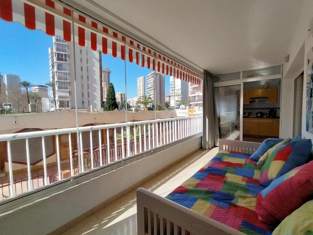 Apartment in Benidorm on the second line of the Levante beach.