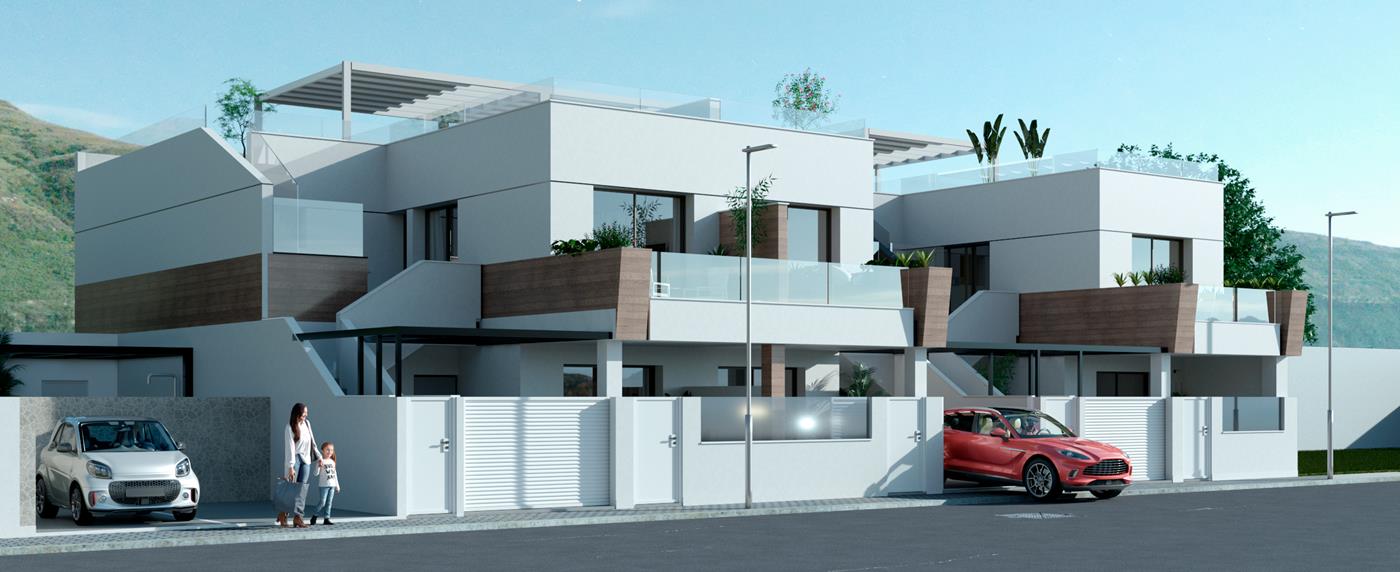 Nye rekkehus i Pilar de la Horadada, Alicante