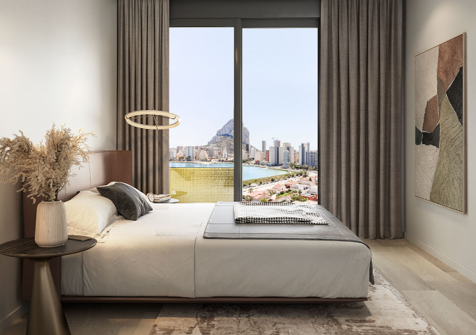 New apartments in Calpe with sea views