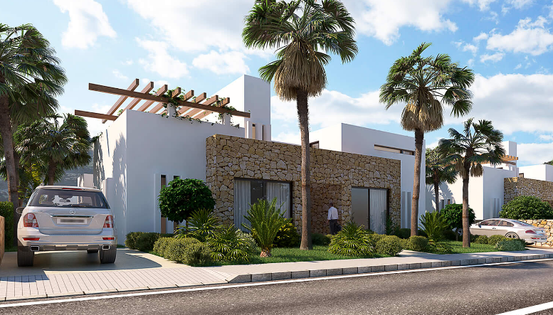 New townhouses in Alicante