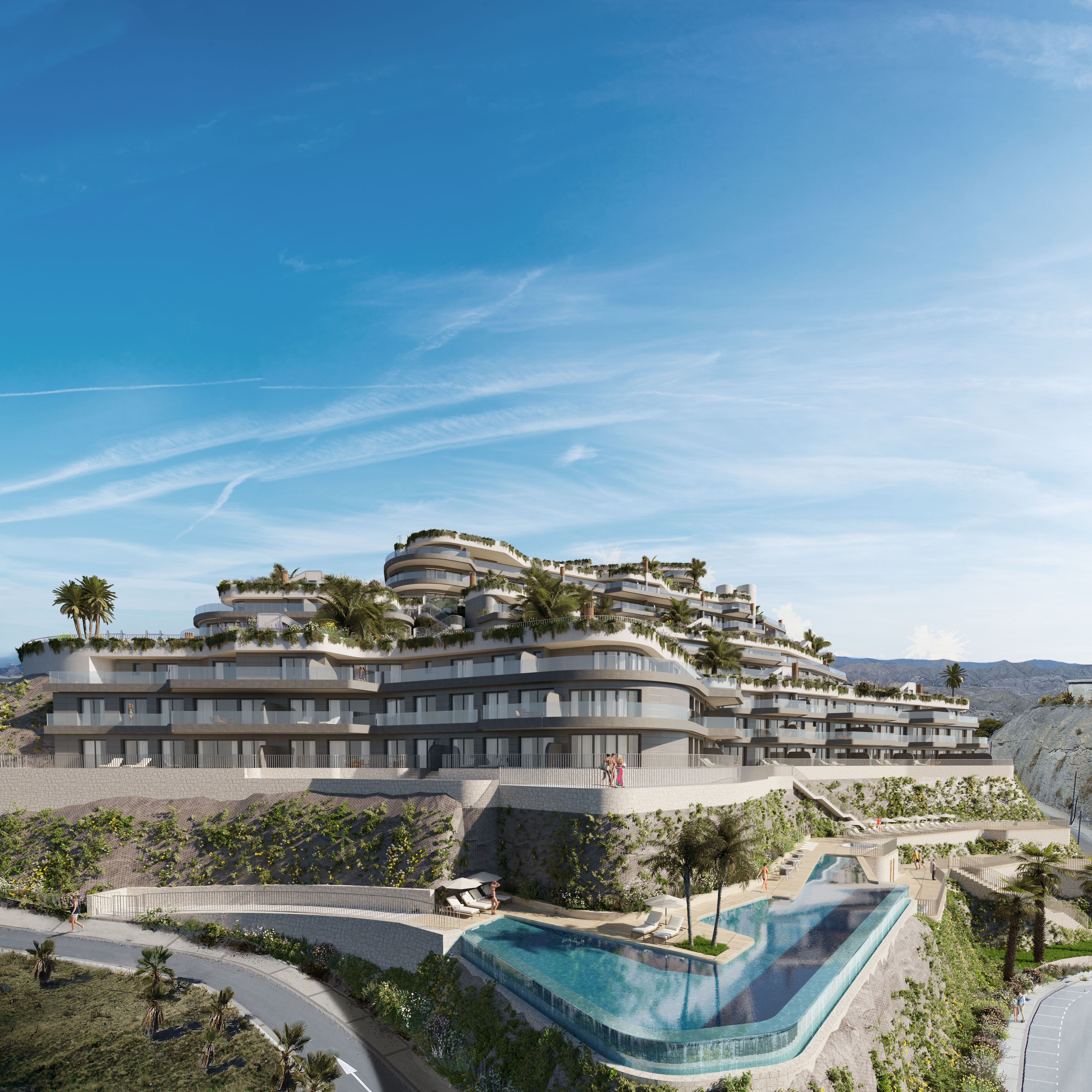 Nieuwe appartementen in Águilas met uitzicht op zee