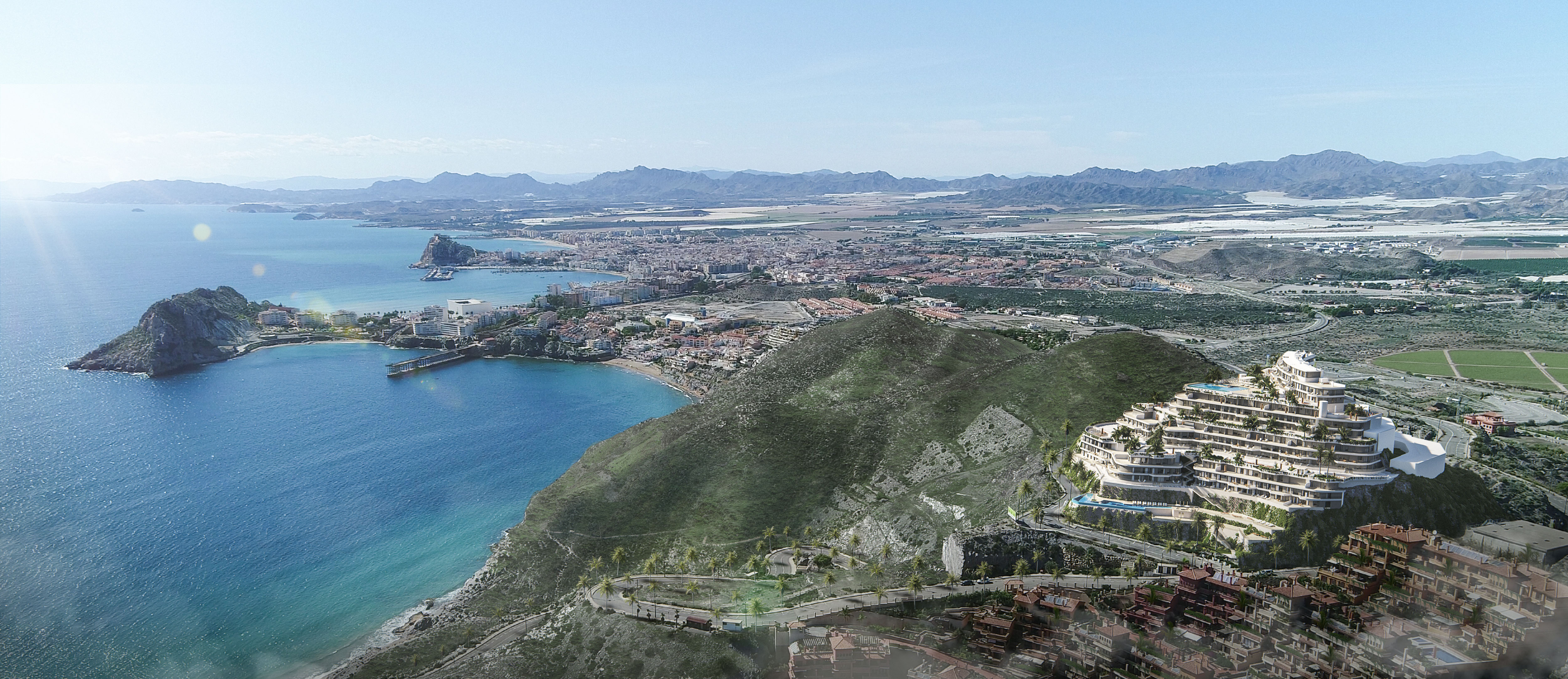 New apartments in Águilas with sea views