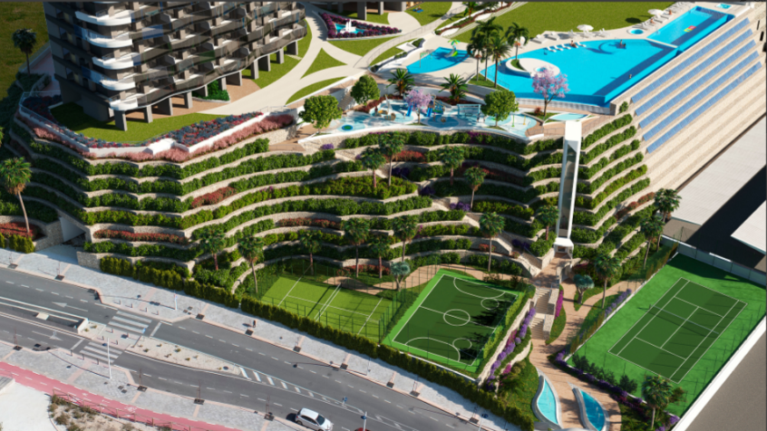Penthouse dans une urbanisation nouvellement construite sur Playa de Poniente, Benidorm!