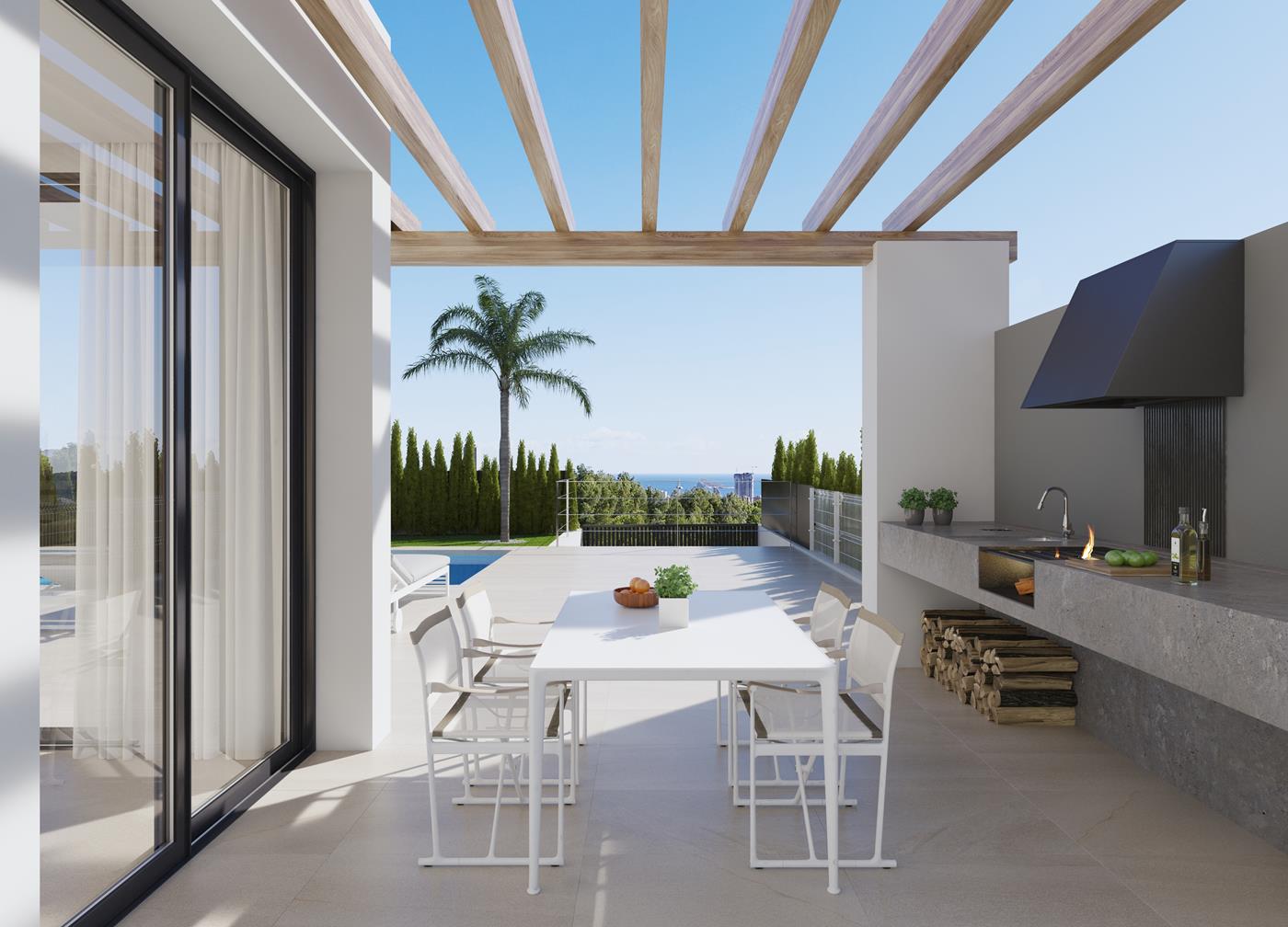 Luxe villa's met uitzicht op zee in Finestrat