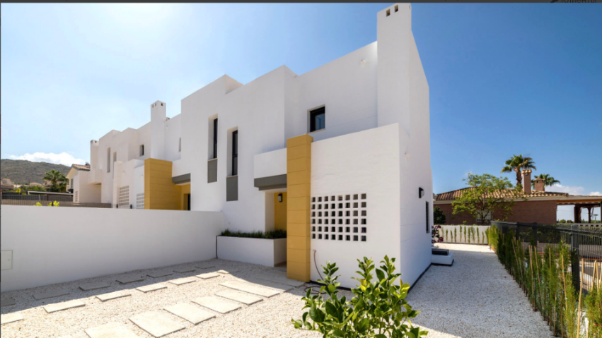Nye rekkehus i Busot, Alicante