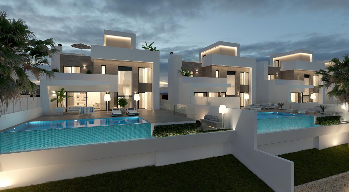 New villas in Benidorm