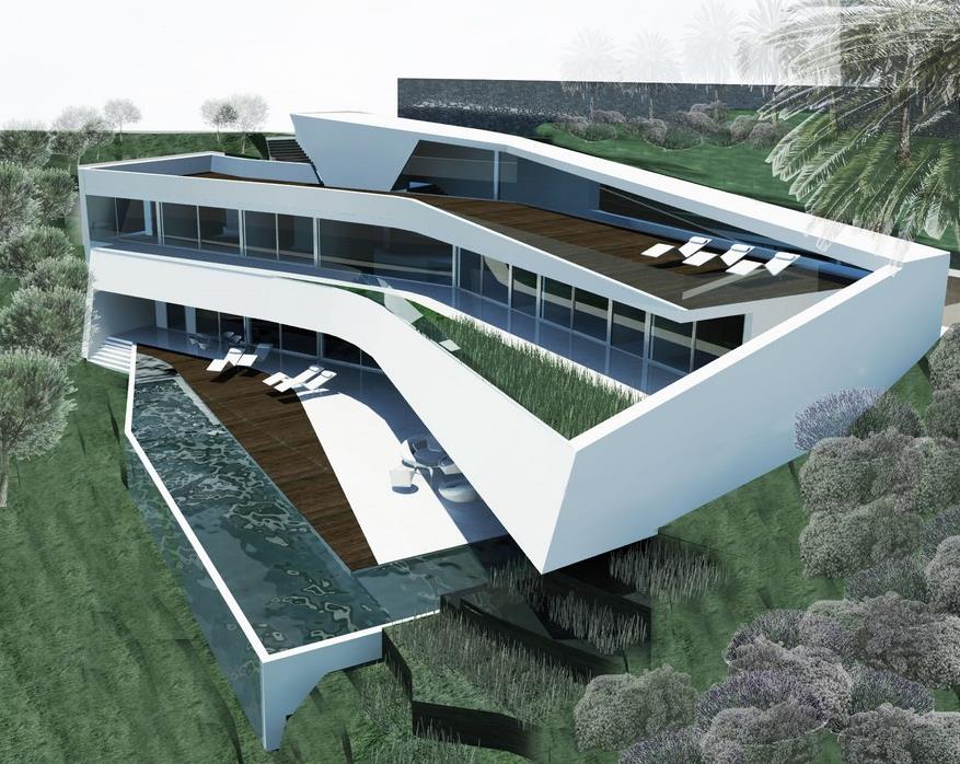 Nieuwe luxe villa in Altea met uitzicht op zee