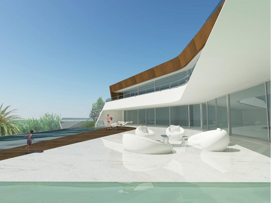 New luxury villa in Altea with sea views